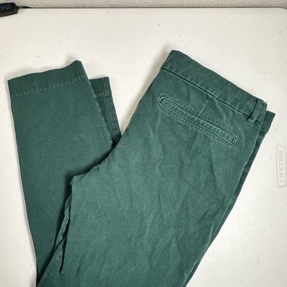 GUC Old Navy Women’s Green Pixie Ankle Casual Pants Chinos - Size 12 - Picture 6 of 7